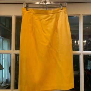 Kim Rogers Sunflower Yellow Skirt